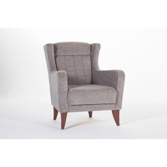 Karlena Accent Chair in Pansy Basic Gray