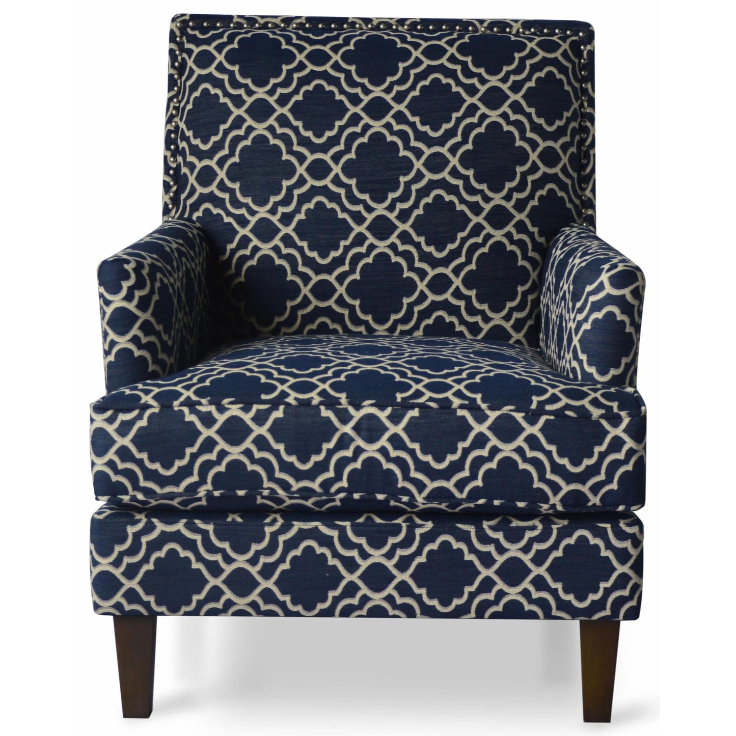 Aubrey Accent Chair in Marine Fabric
