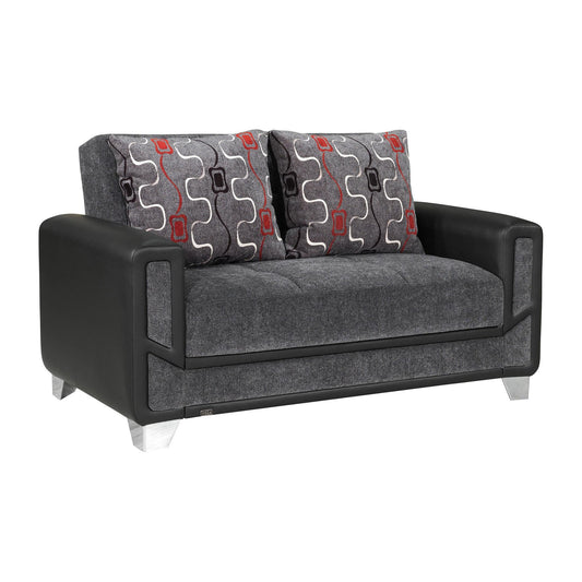 Mondo Loveseat in Modern Gray