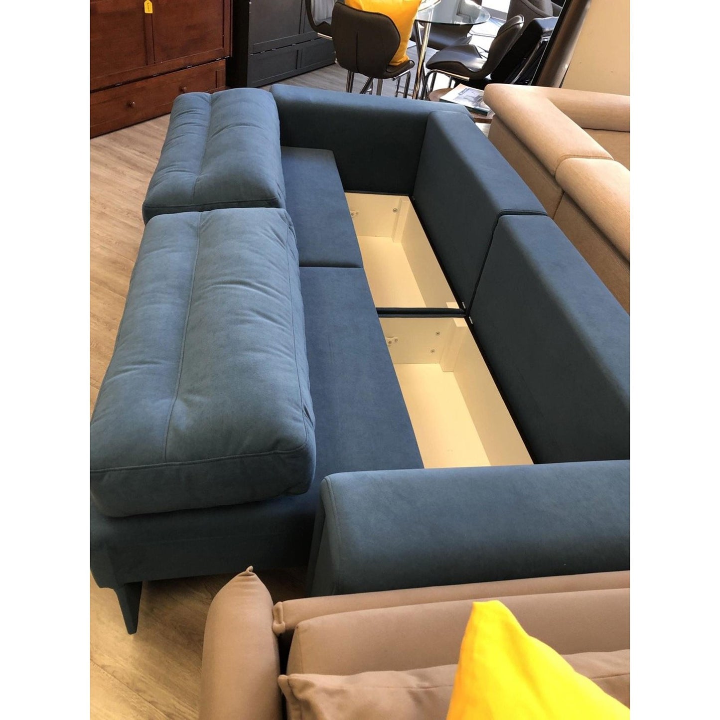 Rio Sofa Bed in Blue