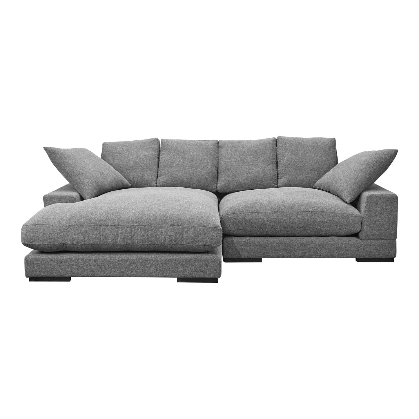 Plunge Sectional in Anthracite