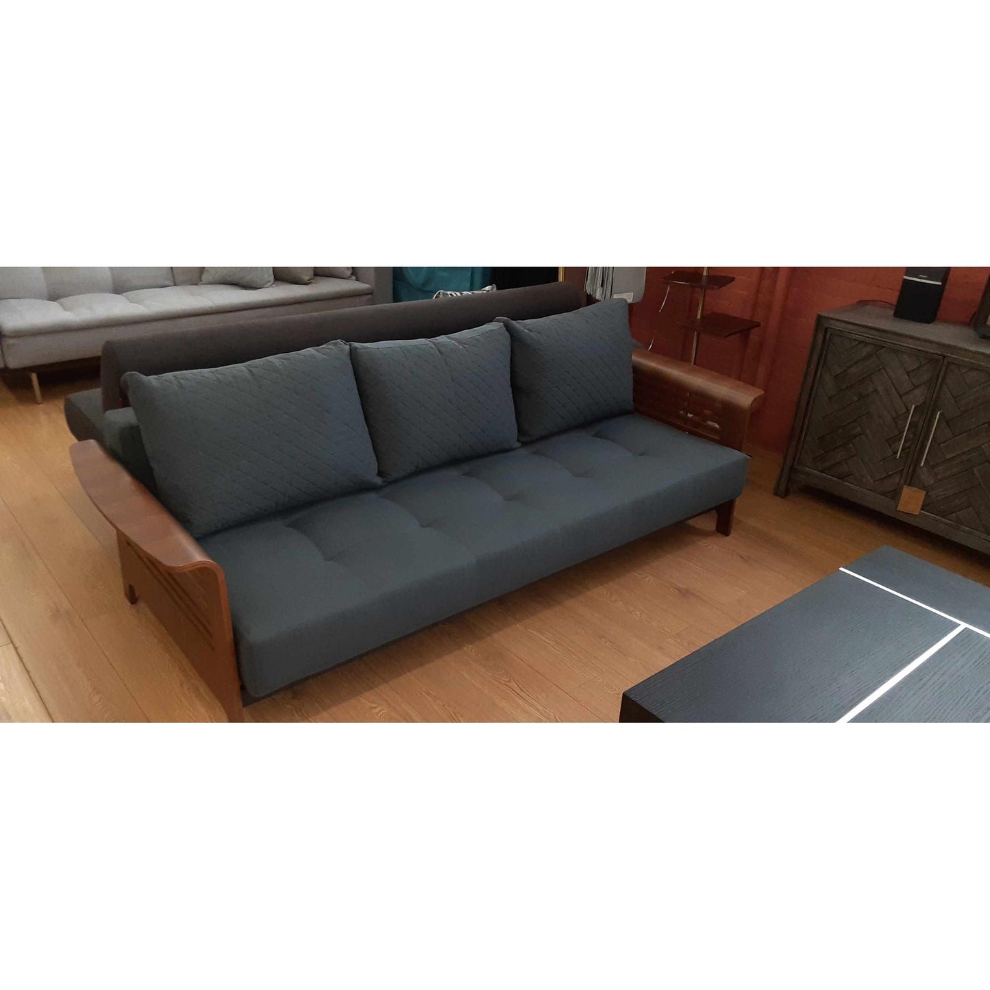 Brutus Sofa Bed in Elegance Anthracite Gray